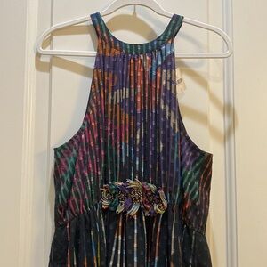 Anthropologie-Geisha-Designs-Kalina-Black-Floral-Sleeveless-Maxi-Dress